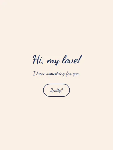A Box of Blooms — valentine website template