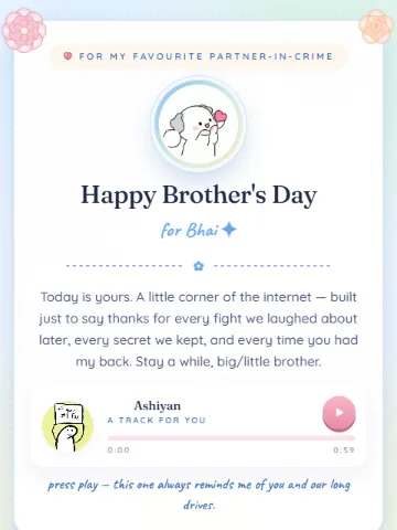 Brothers Day — other website template
