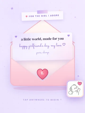 Girlfriends Day — valentine website template