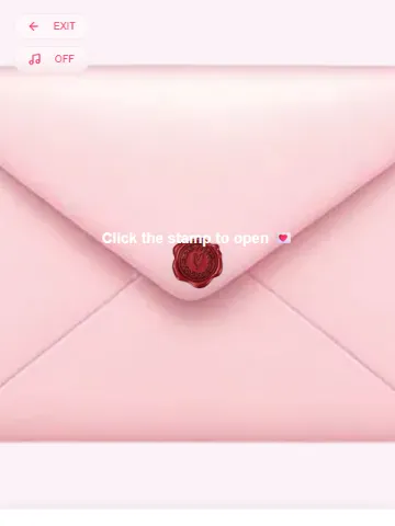 Proposal Surprise (Confession) — valentine website template